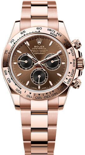 Rolex Cosmograph Daytona 40mm Everose Gold Bright Chocolate Black Dial Oyster Bracelet - 126505 - 2025